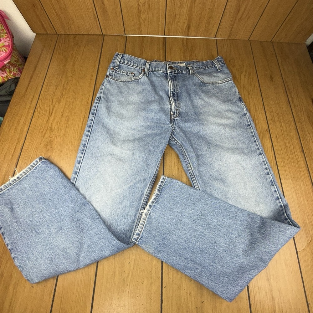 Vintage 1998 Levi's 505 Jeans 38x32 Regular Fit Straight Leg Made‎ in Colombia
